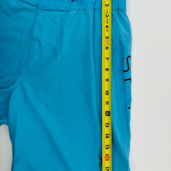 SPYDER LASER CUT BREATHABLE QUICK DRY MESH BOARD SHORTS - Picture 6 of 11